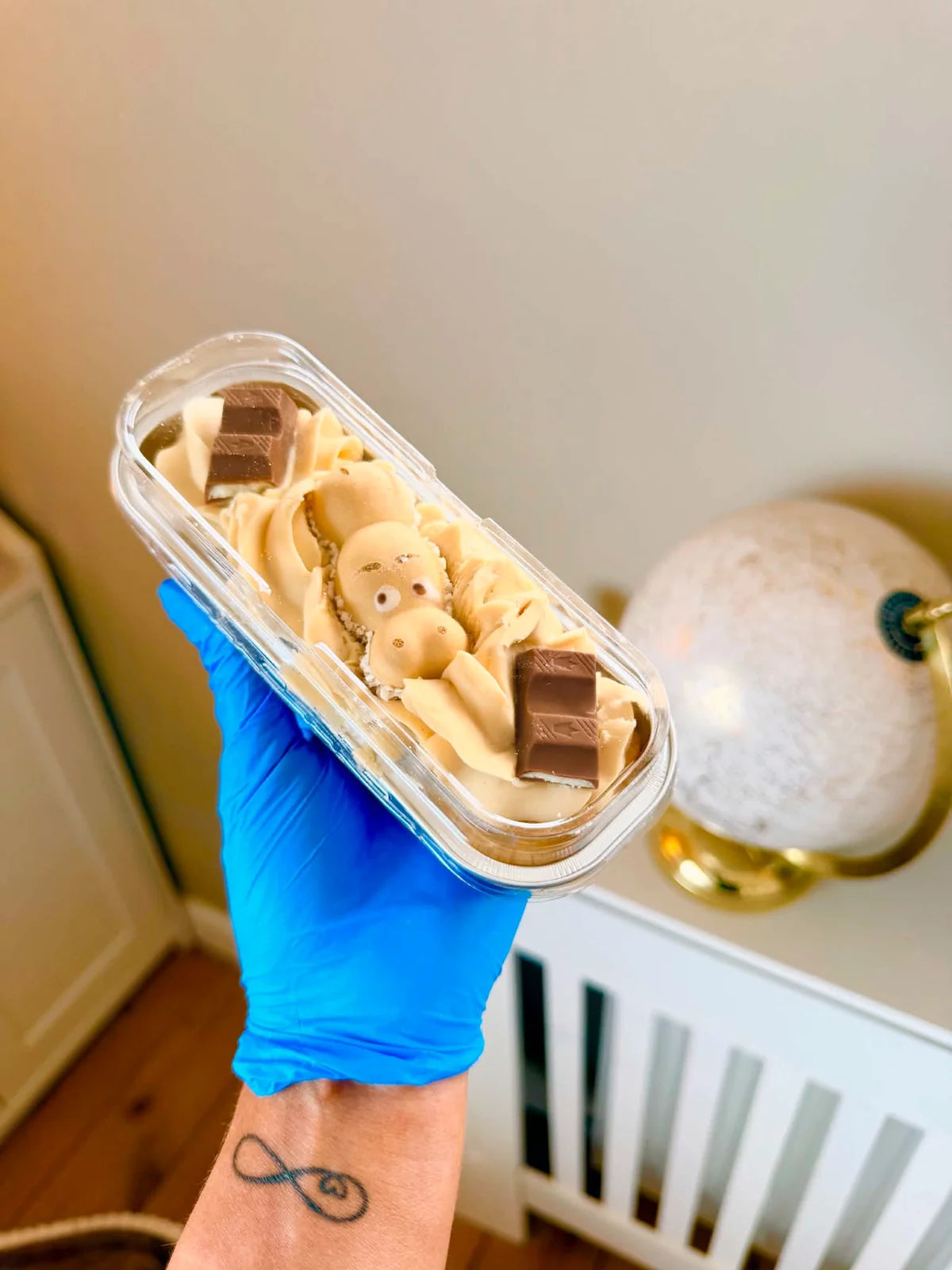 Kinder cake shown