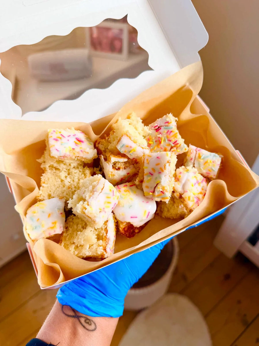 Old school sponge bites by Lucie